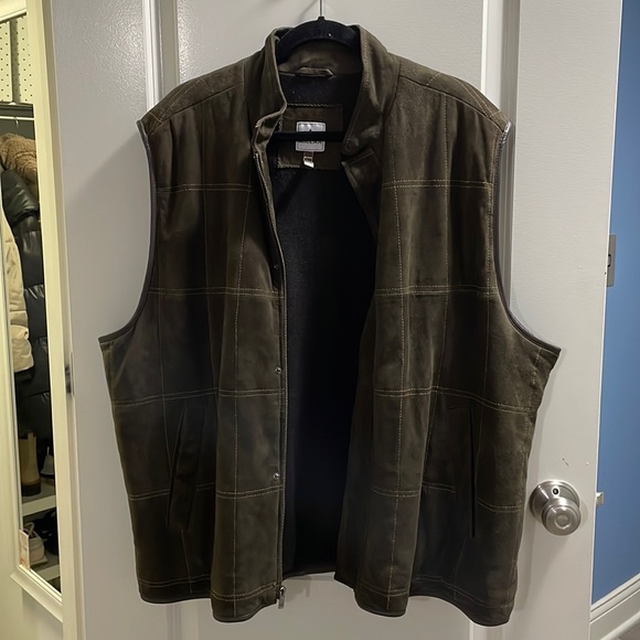 Men's Peter Millar Suede Vest